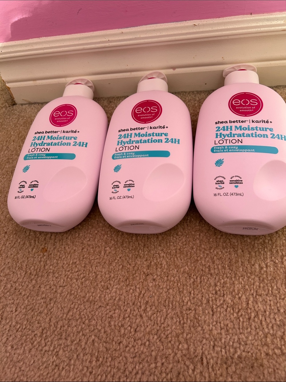 eos 24H Moisture Lotion - Fresh & Cozy